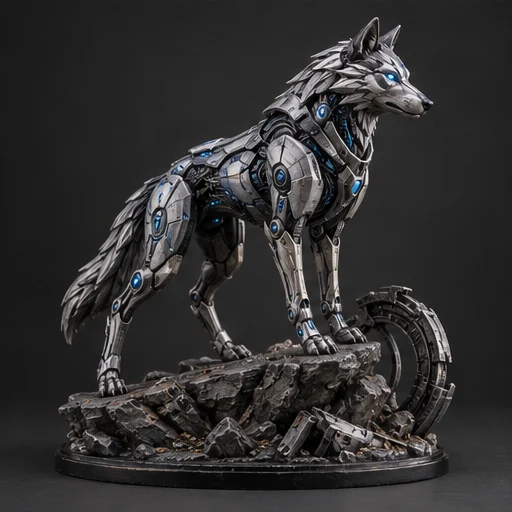 Figure Lobo Cibernético